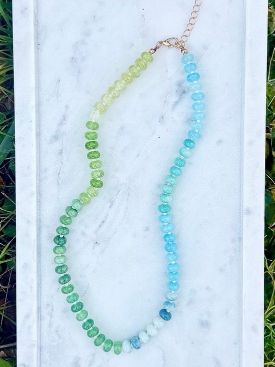 Anthropologie Jewelry - New Anthropologie Rainbow Stone Necklace